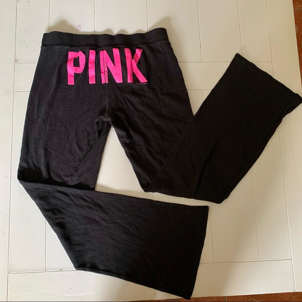 Victoria’s Secret PINK y2k flare waffle pants